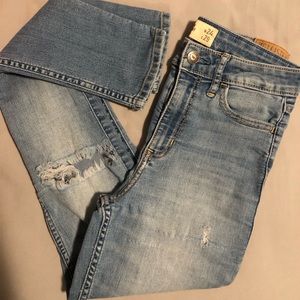 Hollister highrise skinny jeans
